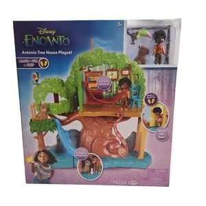 Disney JAKKS Pacific Encanto Antonio's Tree House Playset 7 Pieces New